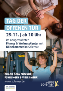 Neueröffnung WellnessCenter und Fitness im Solemar